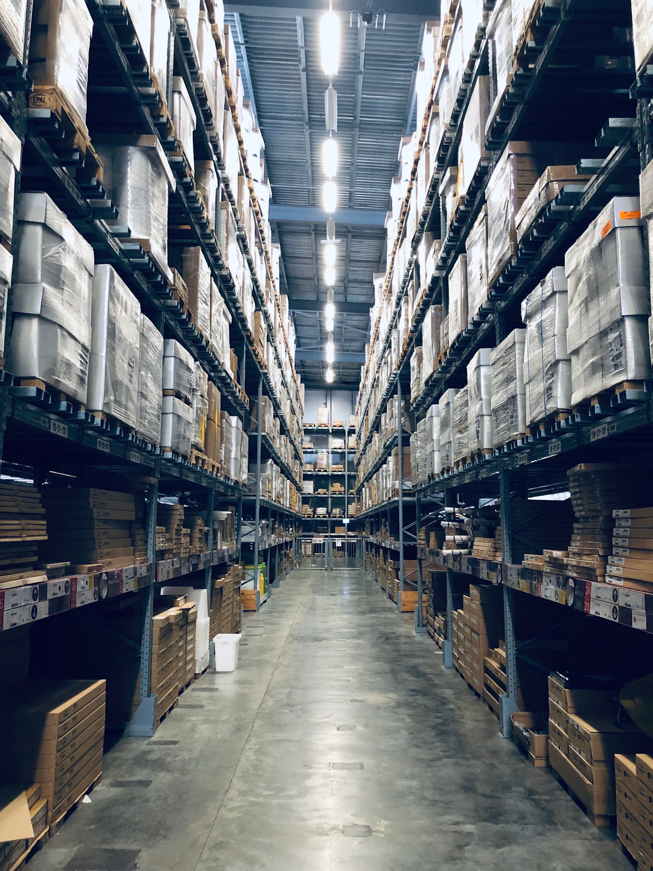 Wholesale product selection at a trade counter